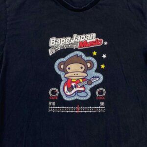 Bape Baby Milo Japan Music T-Shirt